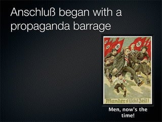 12-Year Reich; Prelude to War