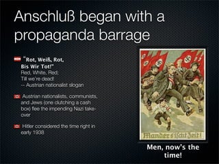 12-Year Reich; Prelude to War