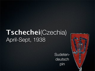 12-Year Reich; Prelude to War