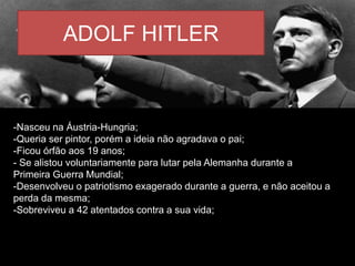 Nazismo - Alemanha Fascista no período entre guerras. | PPTX