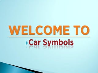Car Symbols
 