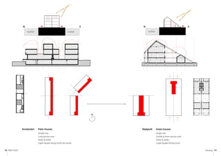 MCH 2023 Housing 19
18
Amsterdam Reykjavik
GSEducationalVersion
F F
1
2
3
4
5
1
2
3
4
5
Patio Houses
Double row.
Long service core.
Voids & solids.
Lagre façade facing north and south.
ducationalVersion
SOLID VOID SOLID SOLID SOLID SOLID
VOID VOID VOID VOID
GSEducationalVersion
F F
1
2
3
4
5
1
2
3
4
5
GSEducationalVersion
F F
1
2
3
4
5
1
2
3
4
5
Green-houses
Single row.
Double & short service core.
Voids & solids.
Large façade facing south .
GSEducationalVersion
SOLID VOID SOLID SOLID SOLID SOLID
VOID VOID VOID VOID
GSEducationalVersion
water water
N S
WinterSun
S
u
m
m
e
r
S
u
n
water
N S
Winter Sun
S
u
m
m
e
r
S
u
n
GSEducationalVersion
water water
N S
WinterSun
S
u
m
m
e
r
S
u
n
water
N S
Winter Sun
S
u
m
m
e
r
S
u
n
N N
S S
N
 