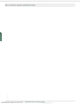 201 1 INATIONAL. BCARC INSPECTION CODE
.•
•'
REPAIRS AND ALTER/,TIONS
 