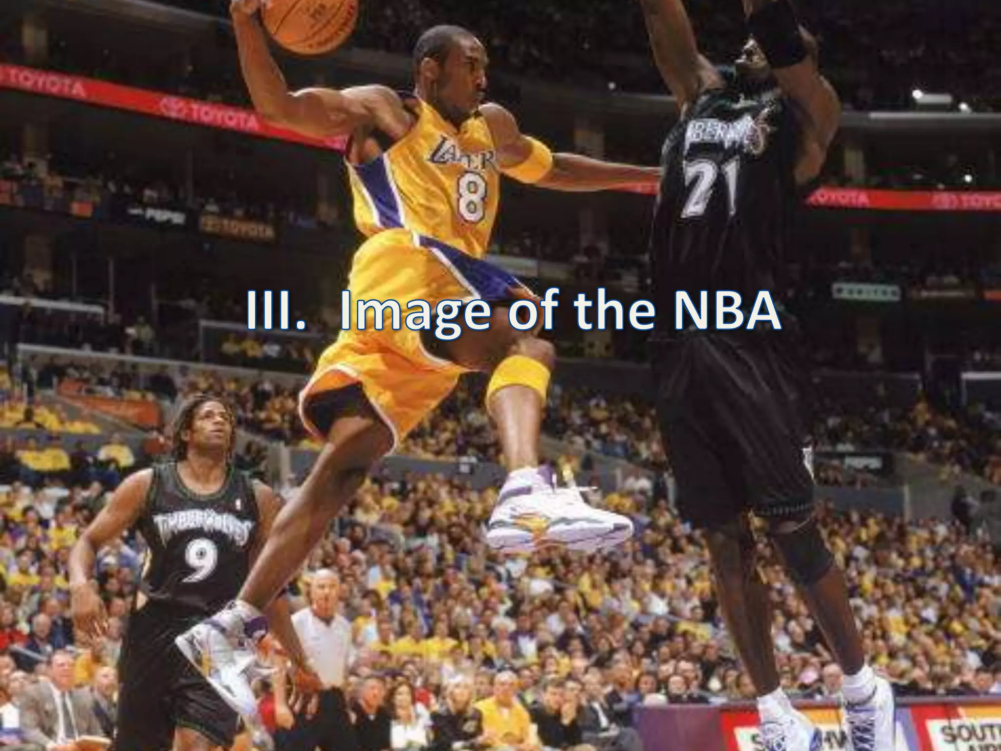 Presentation of the NBA