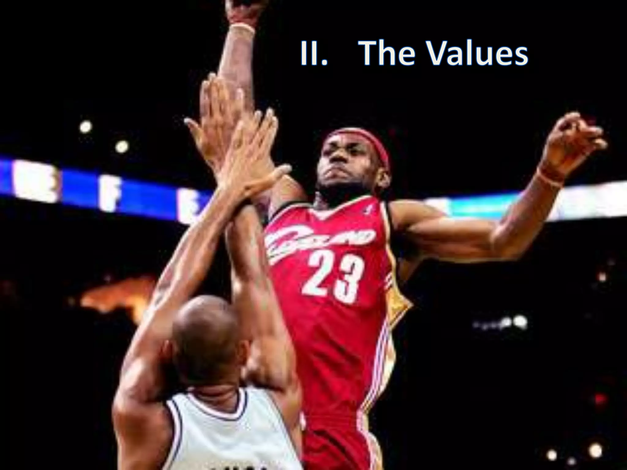 Presentation of the NBA