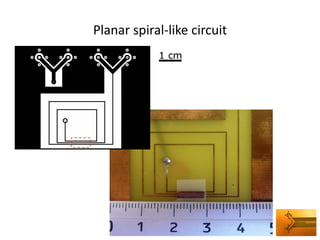 Planar spiral-like circuit  