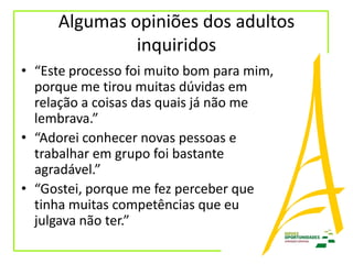 Avaliação PRVCC - Básico