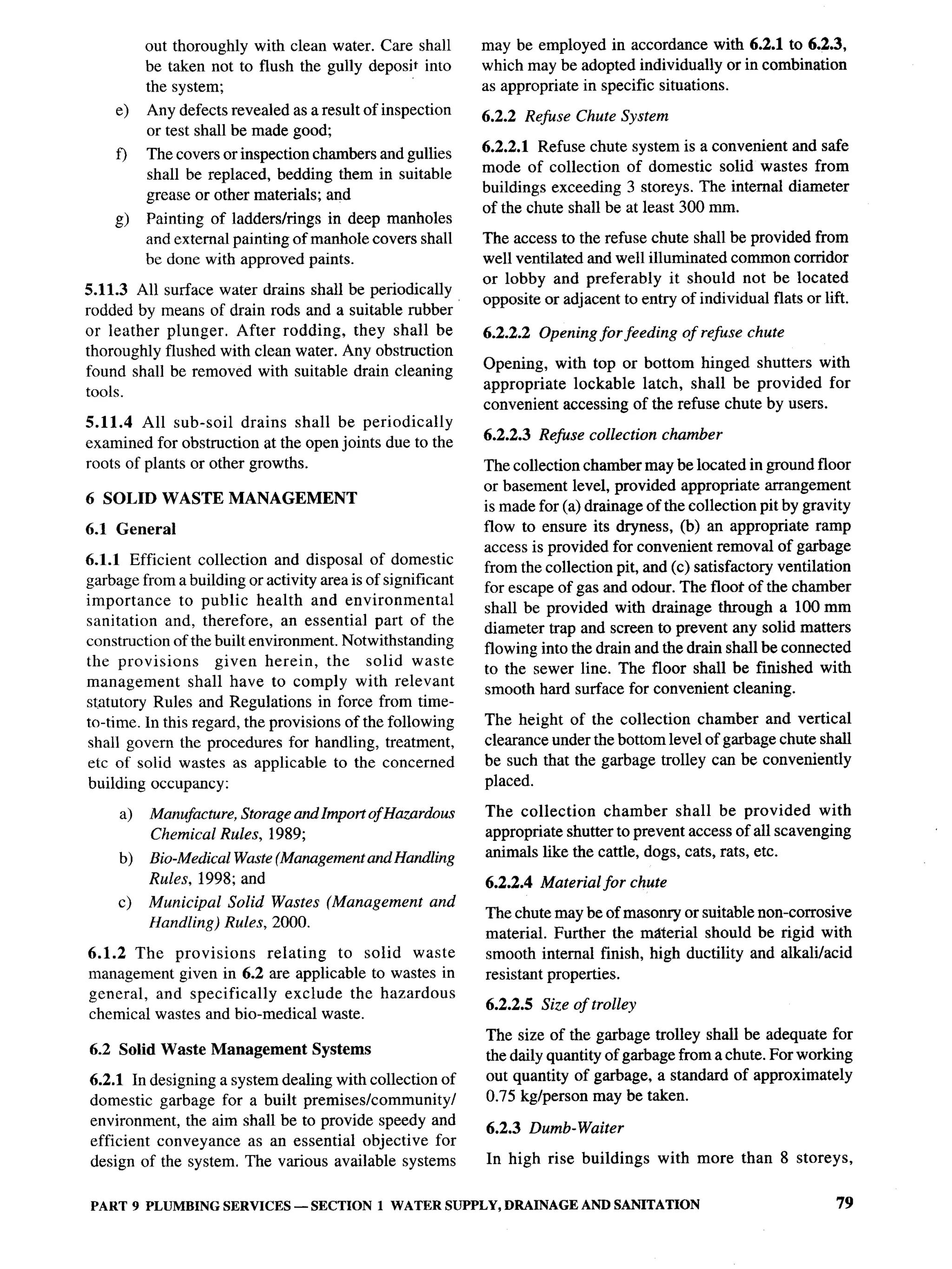 National Building Code 2005