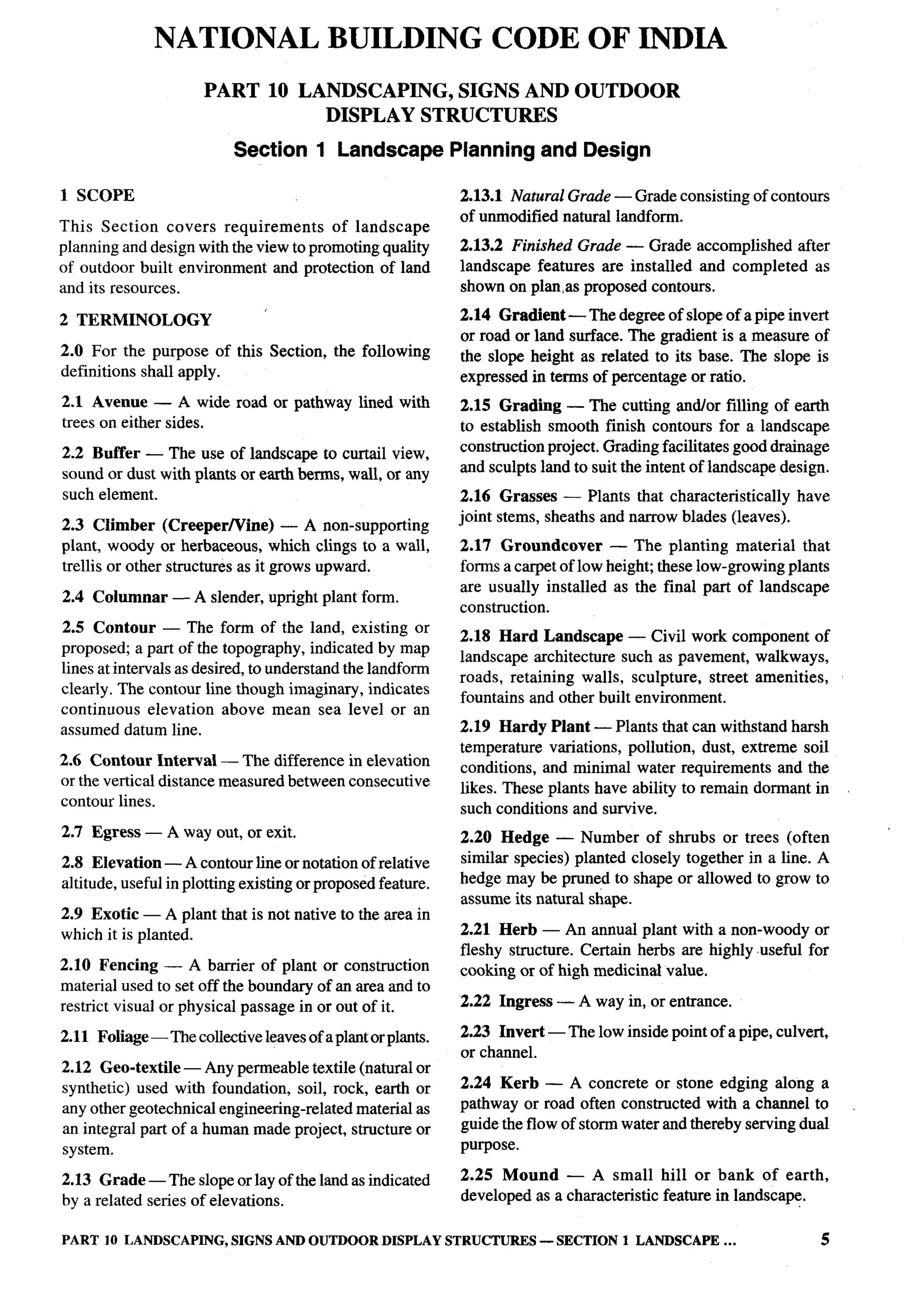 National Building Code 2005