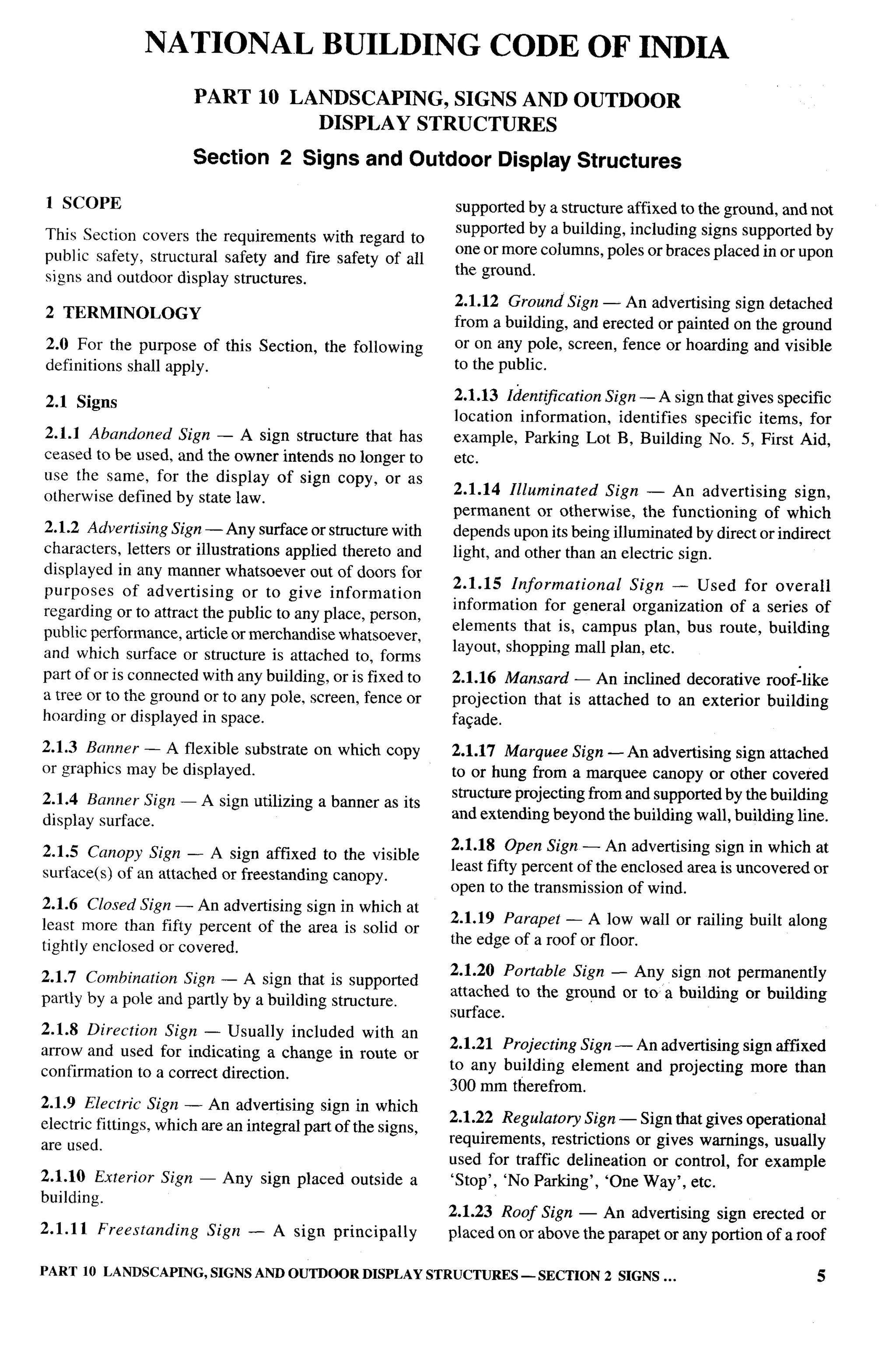 National Building Code 2005