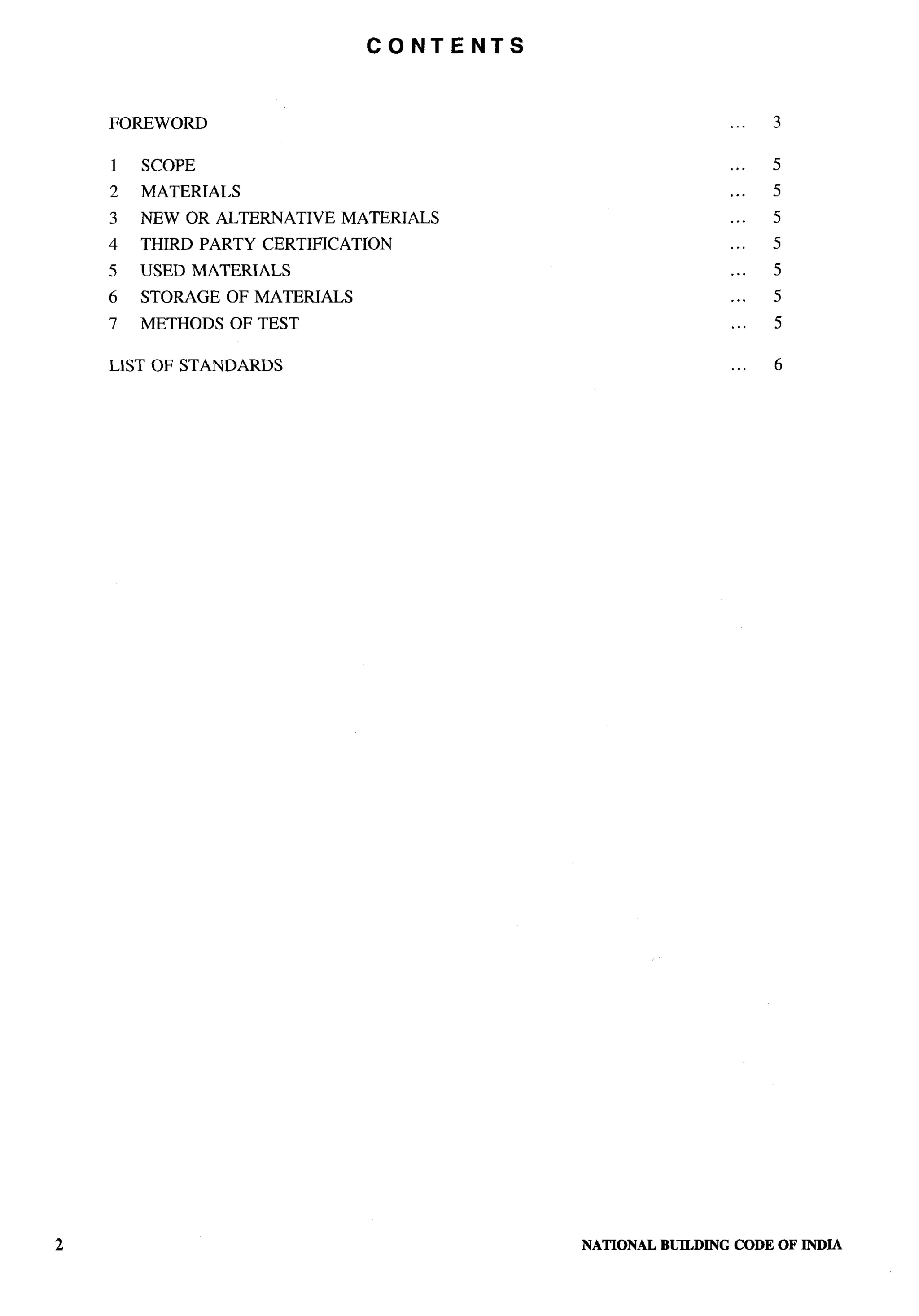 National Building Code 2005