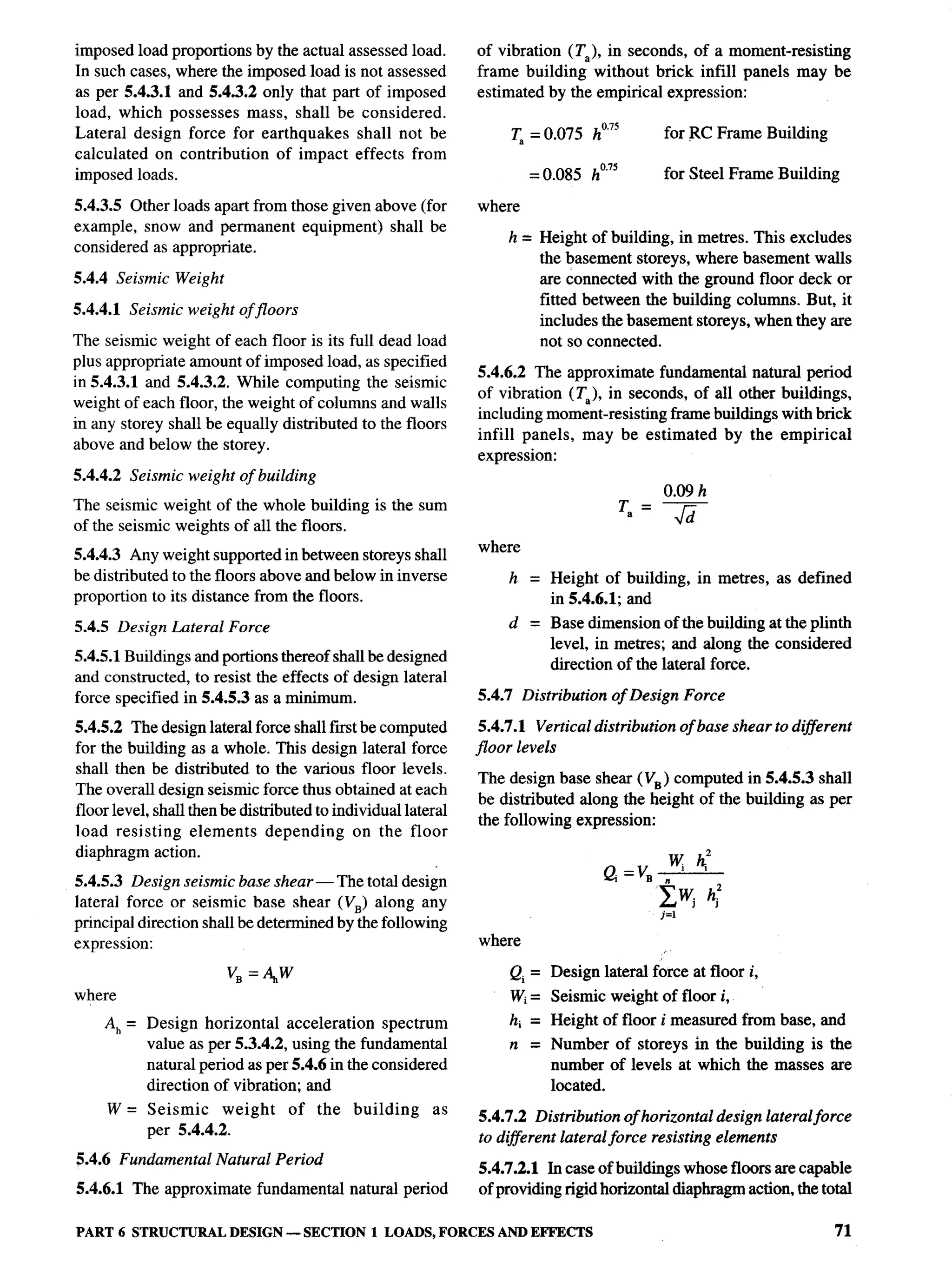 National Building Code 2005