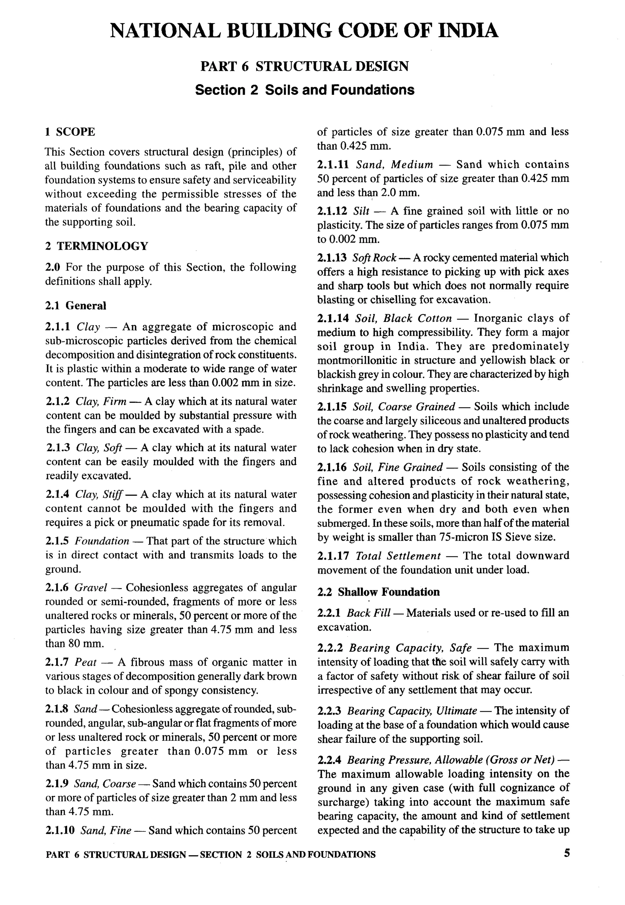 National Building Code 2005