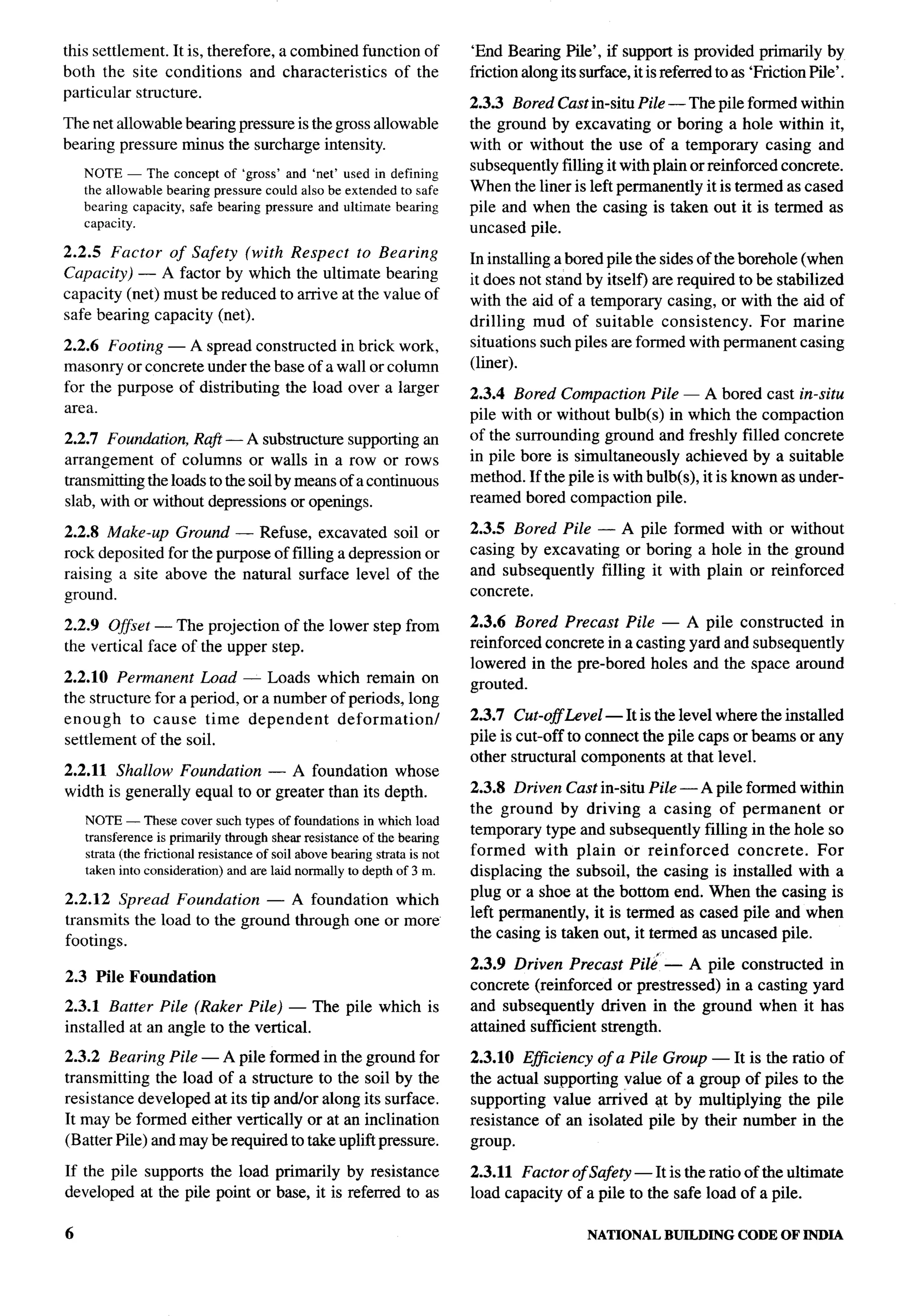 National Building Code 2005