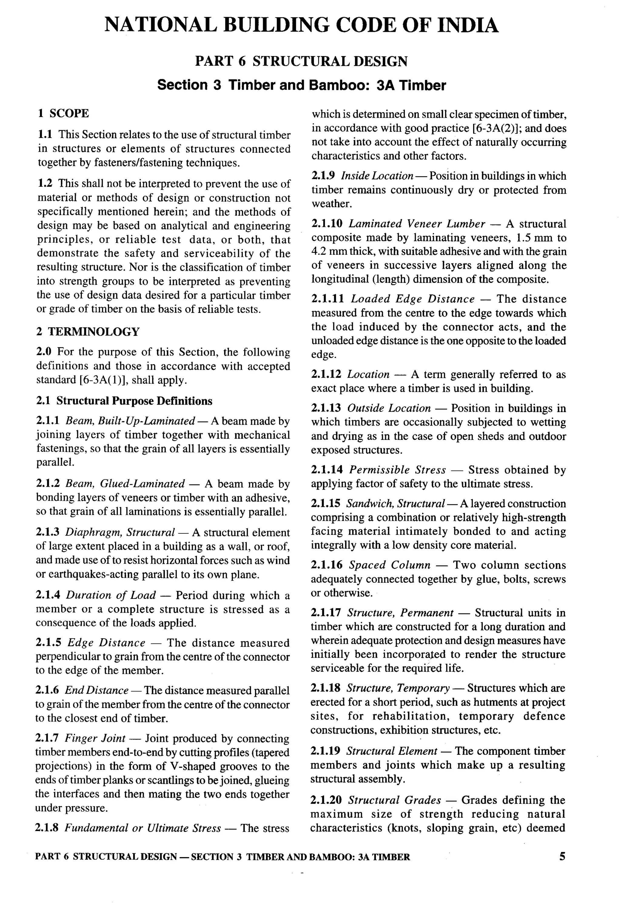 National Building Code 2005