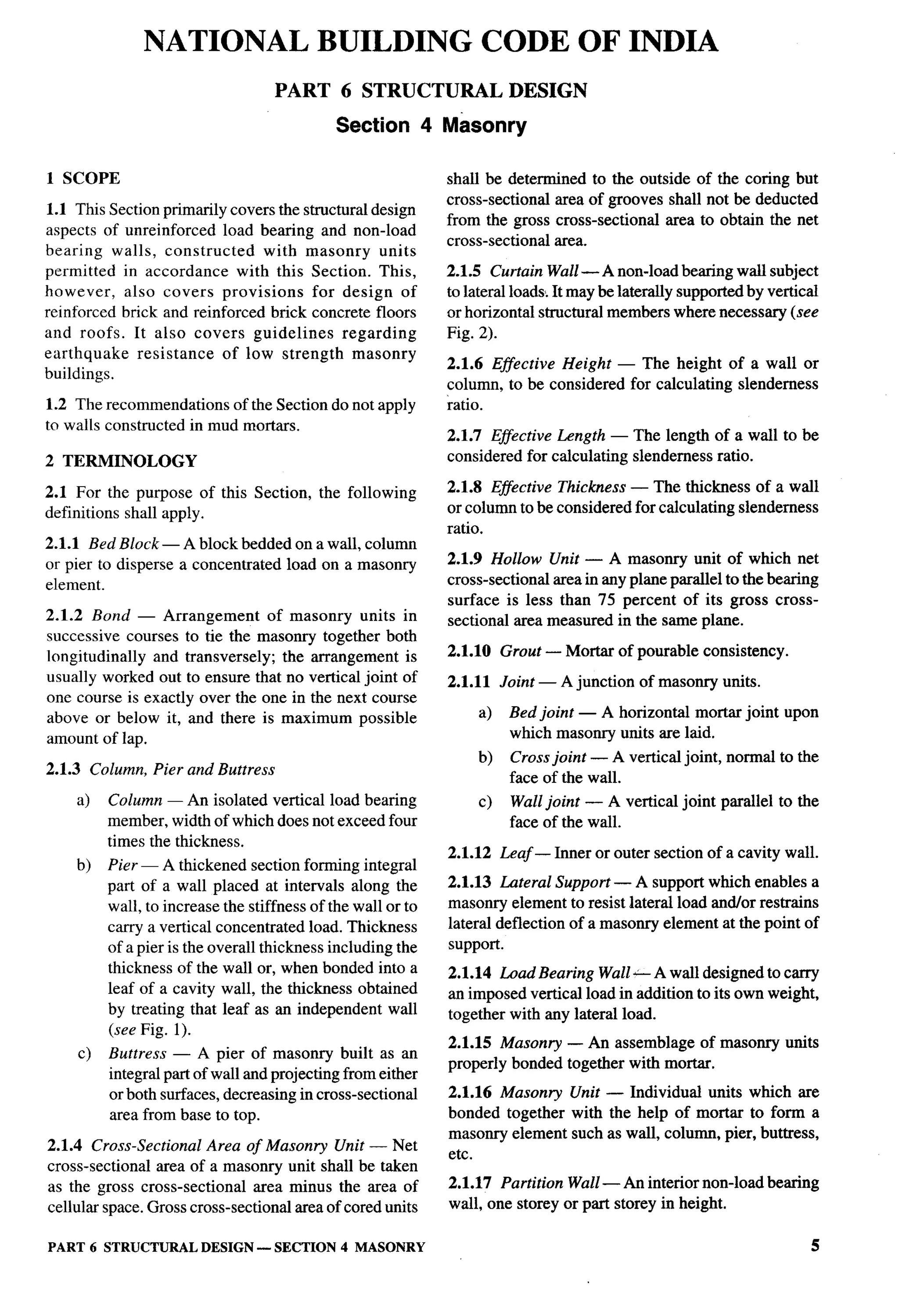 National Building Code 2005