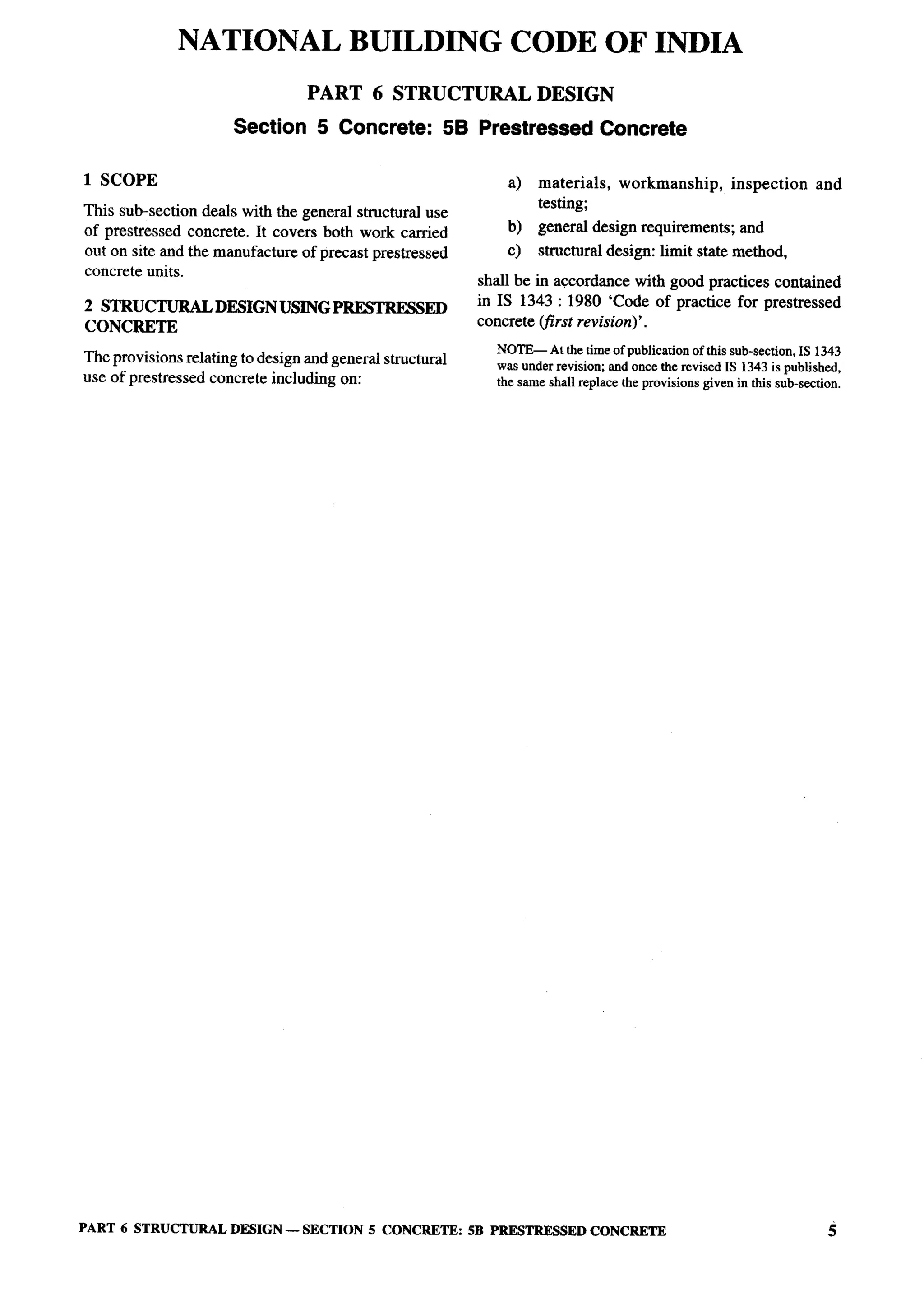 National Building Code 2005