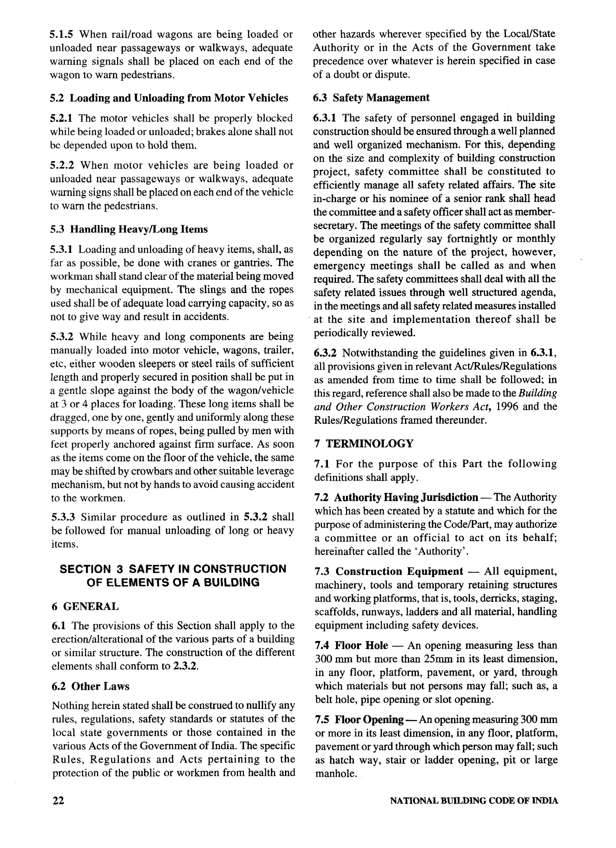 National Building Code 2005