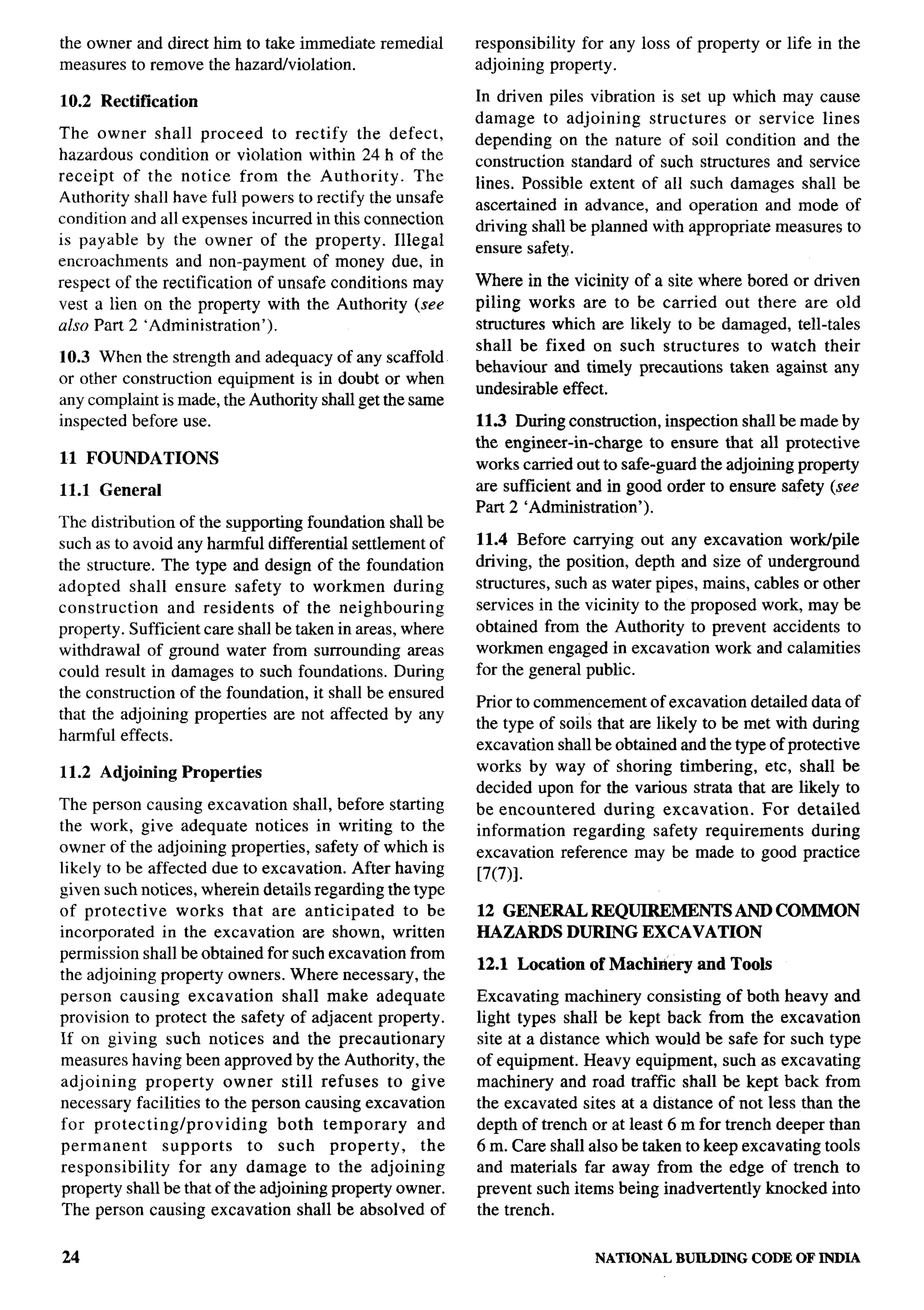 National Building Code 2005