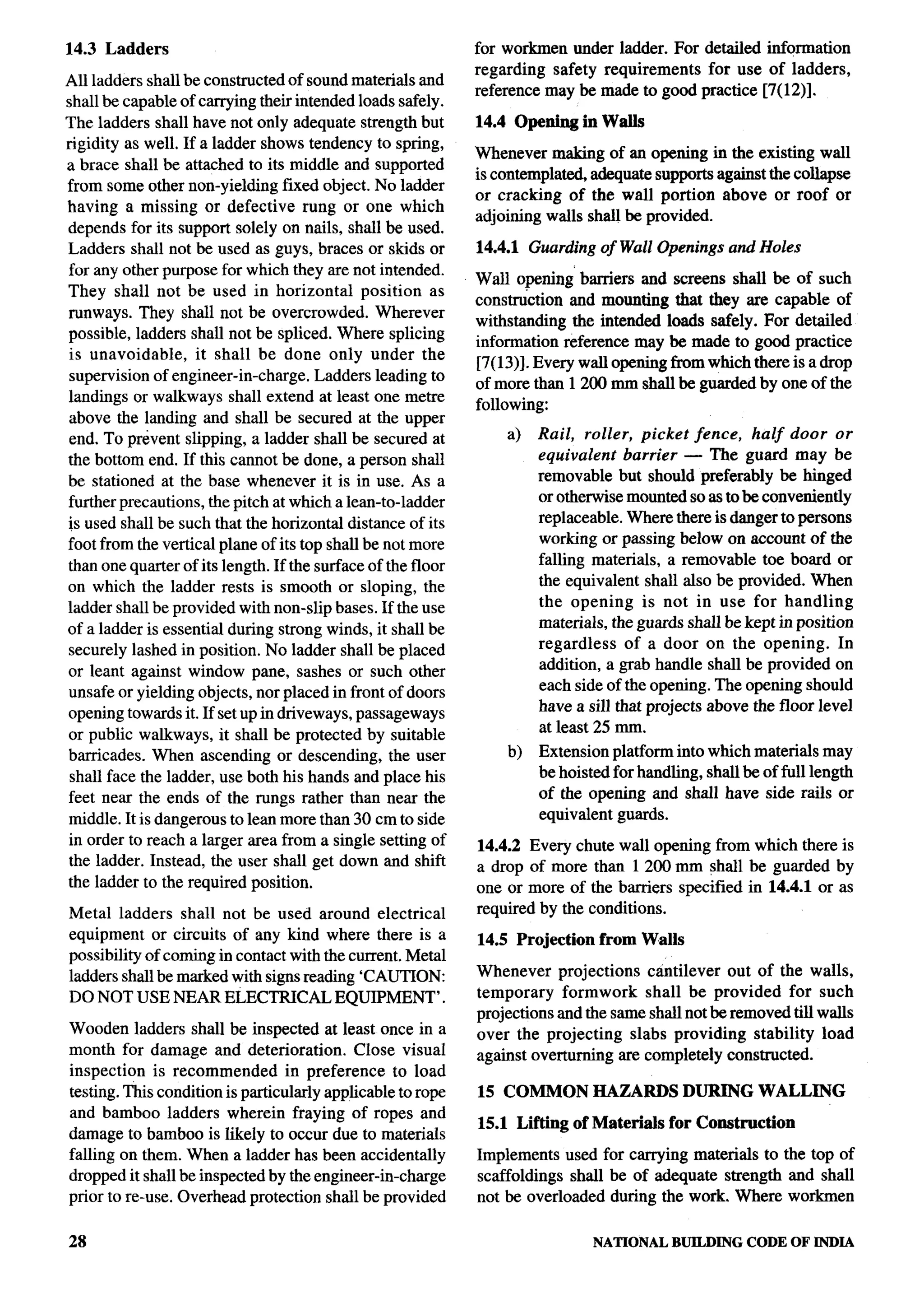 National Building Code 2005