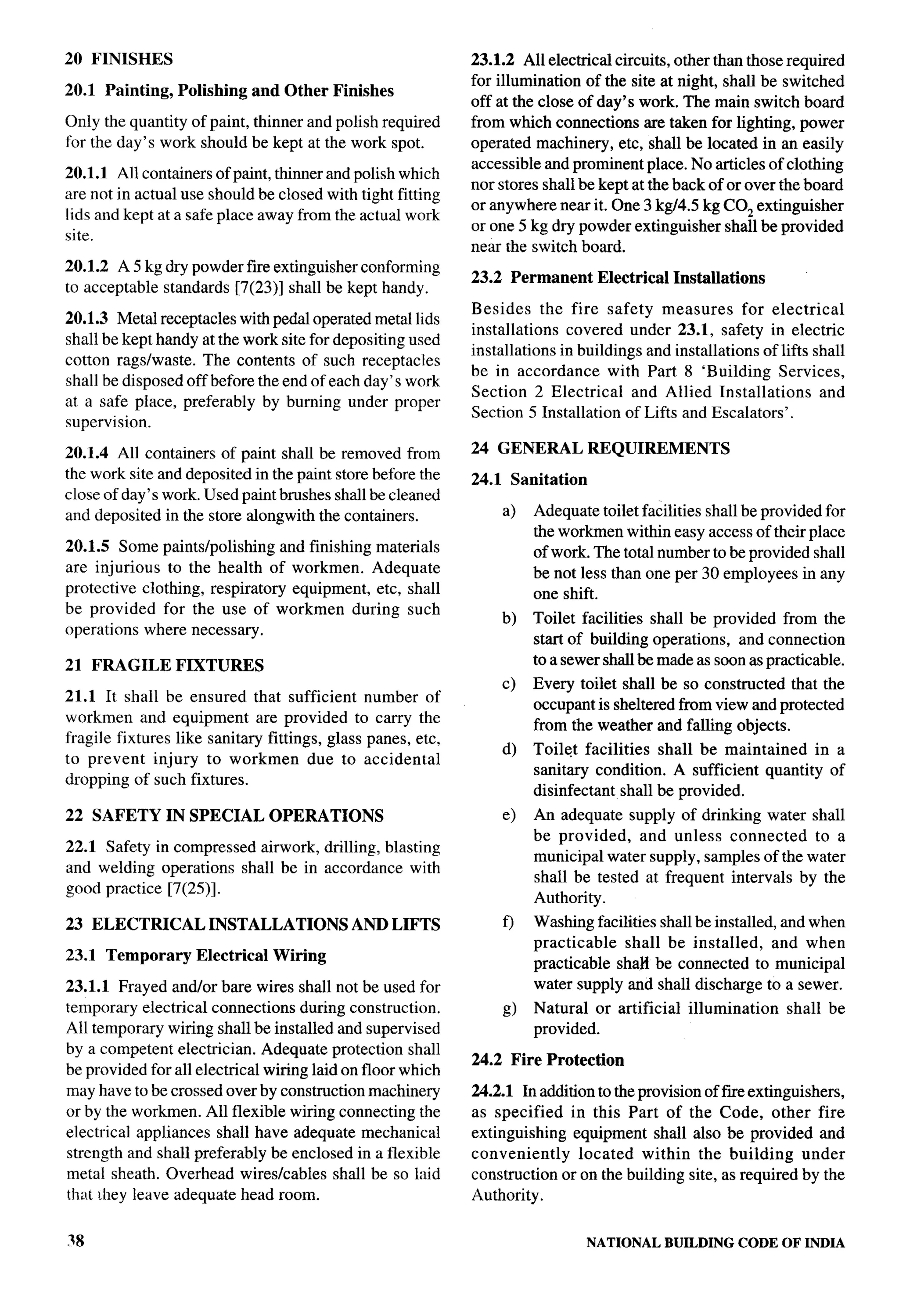 National Building Code 2005