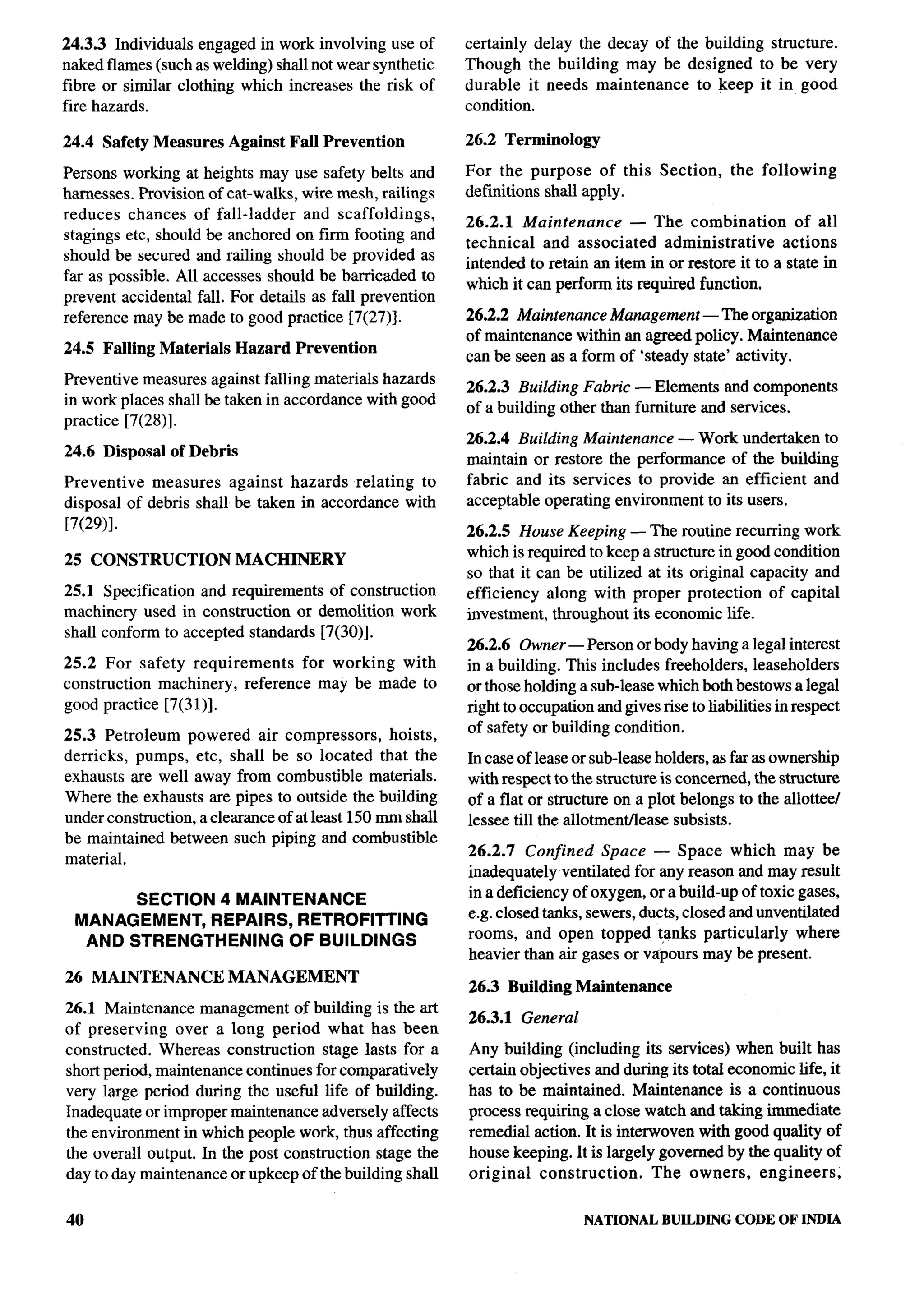 National Building Code 2005