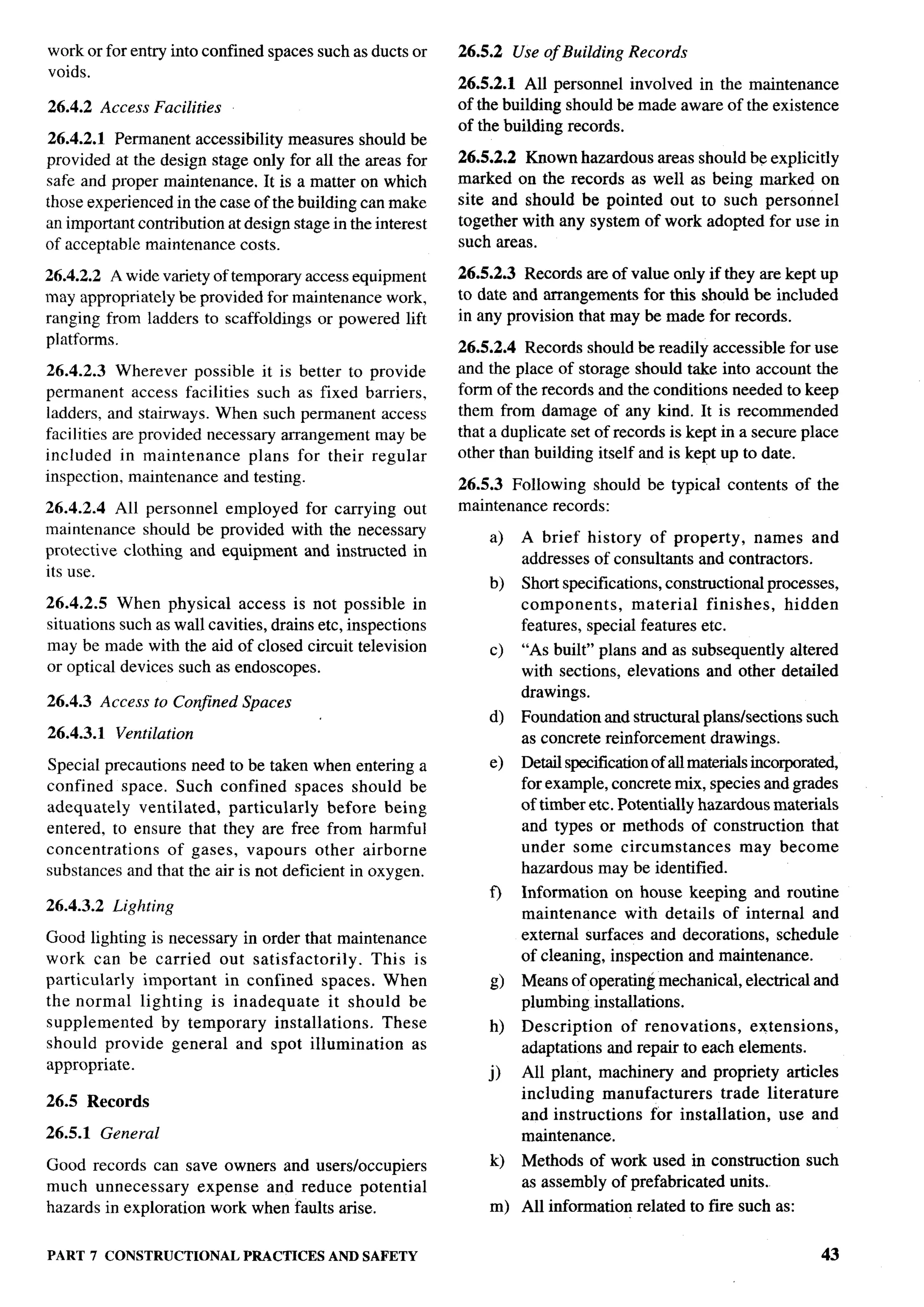 National Building Code 2005