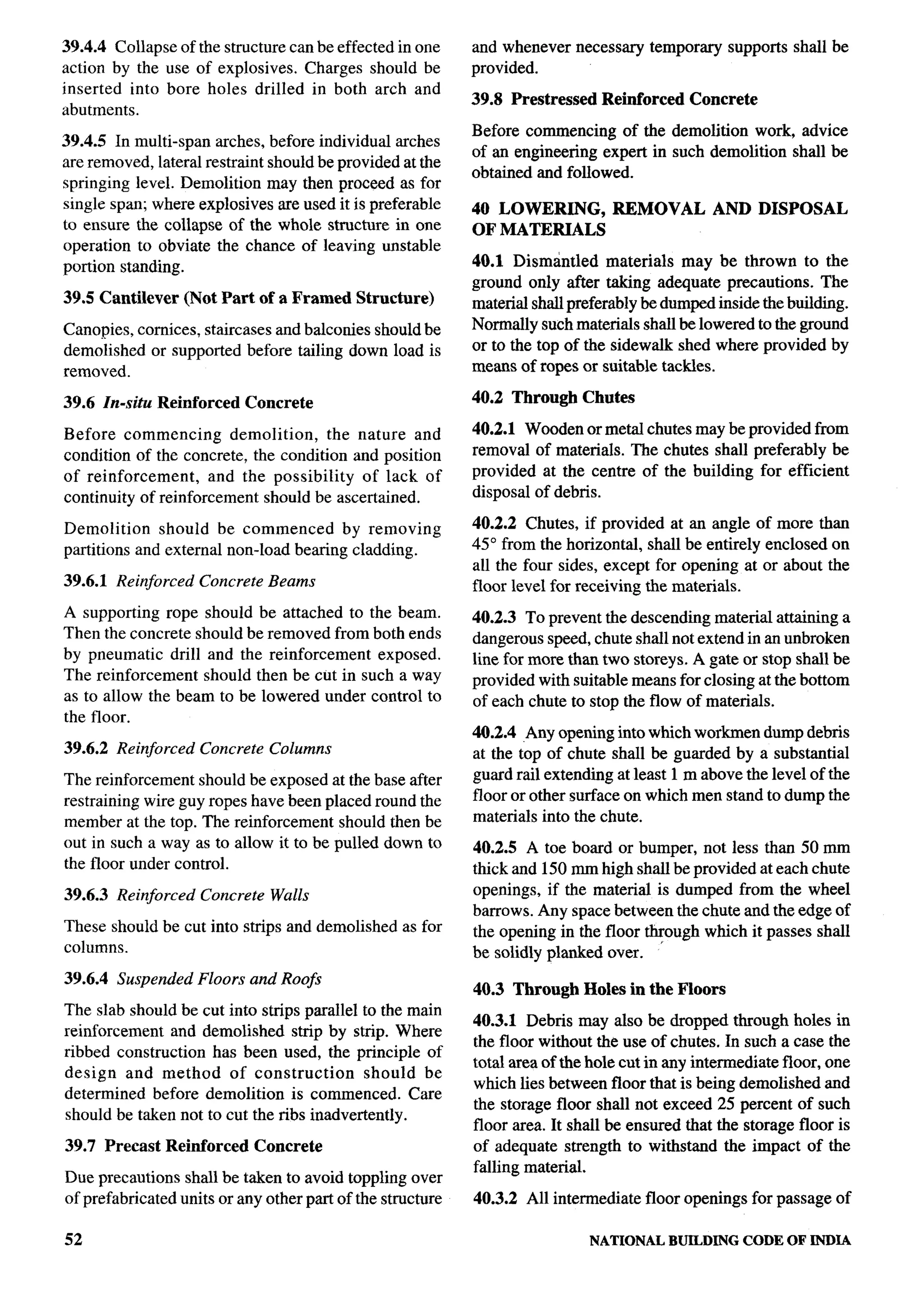 National Building Code 2005