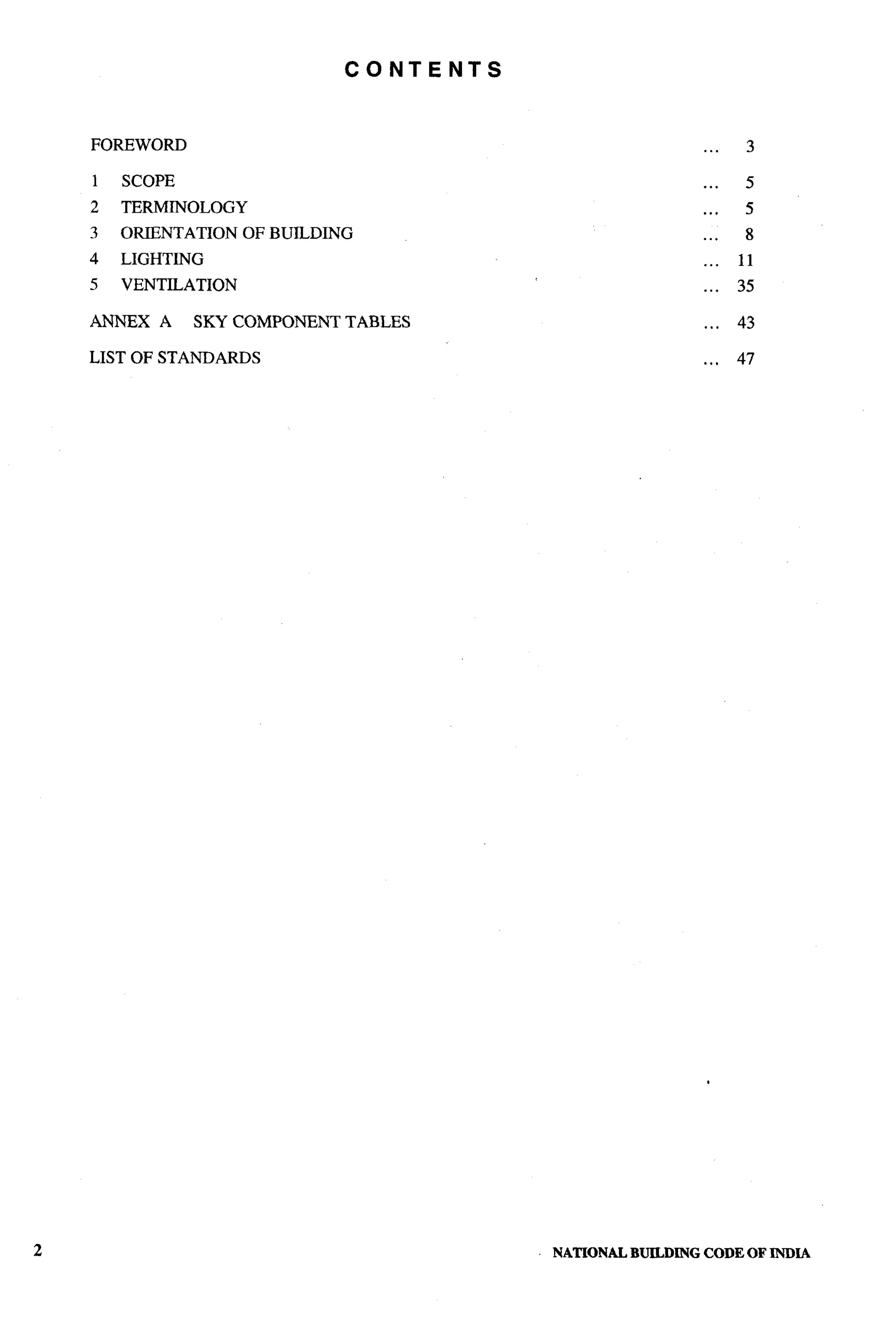 National Building Code 2005