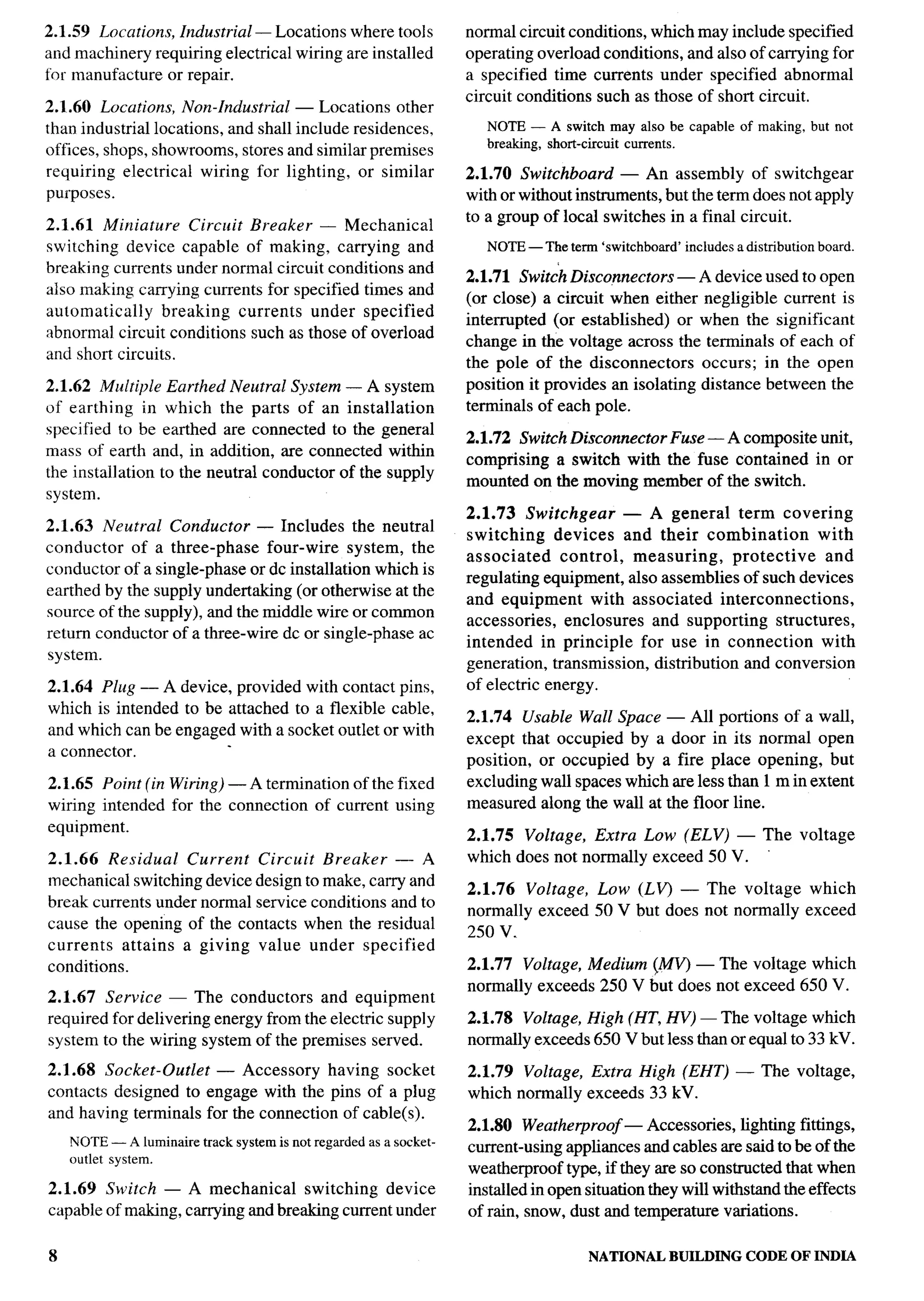 National Building Code 2005