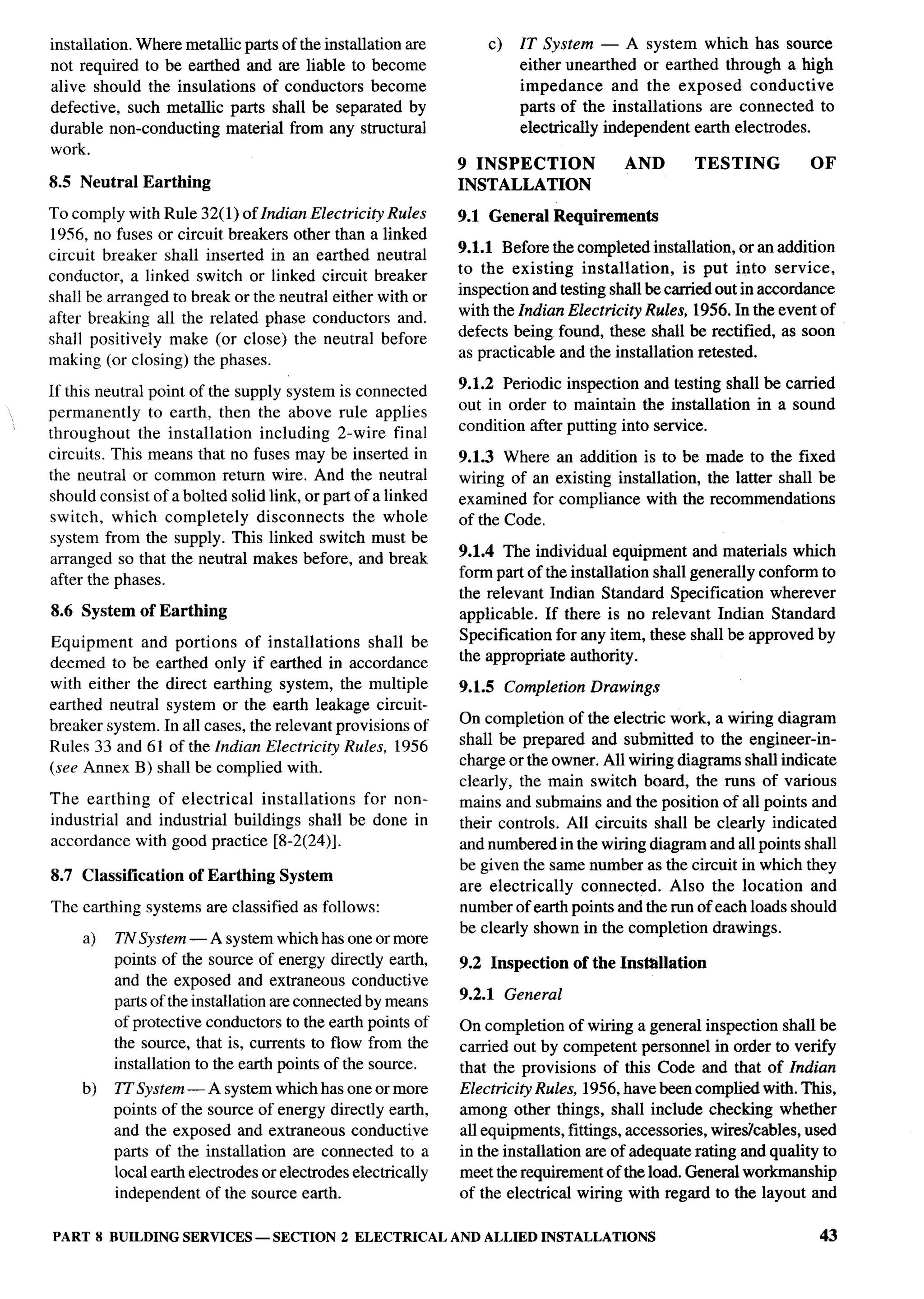 National Building Code 2005