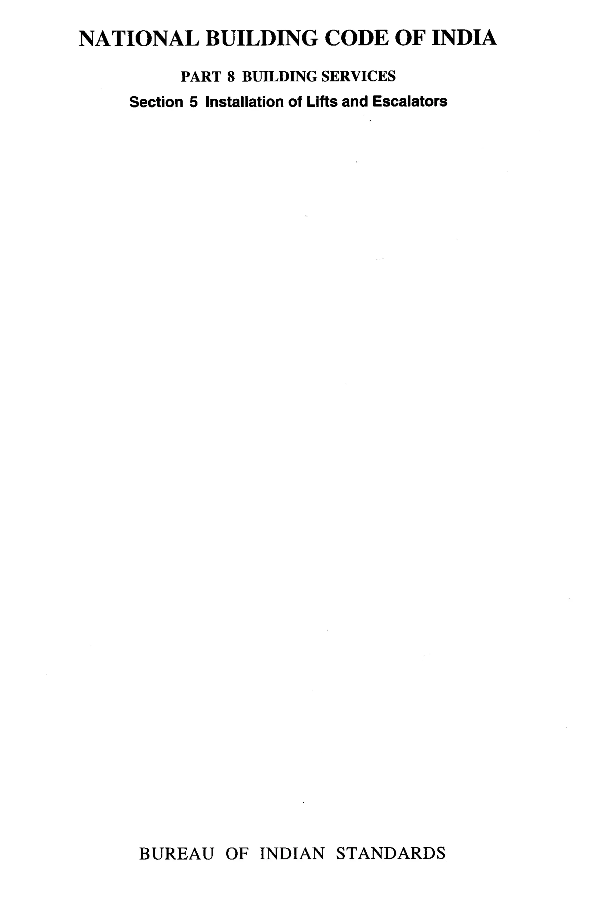 National Building Code 2005