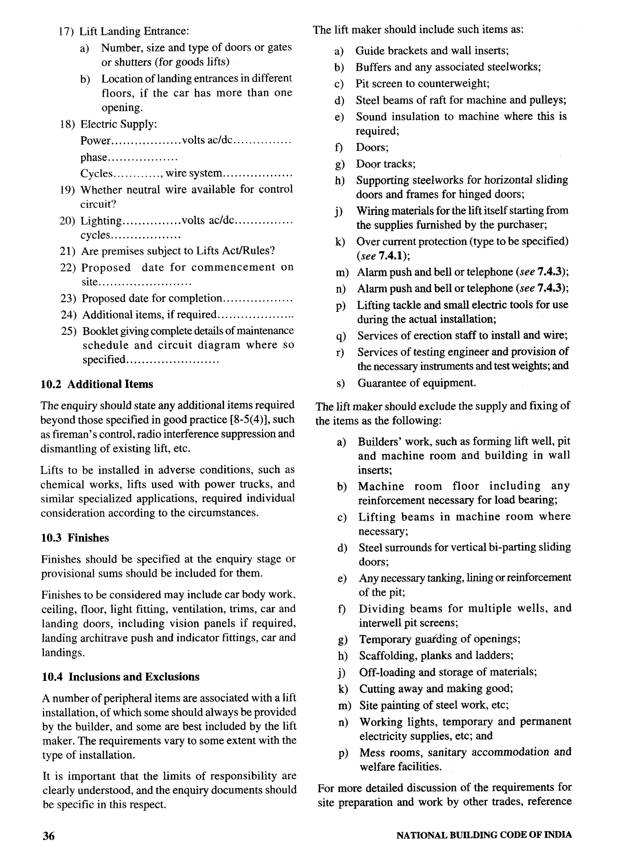 National Building Code 2005