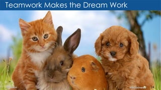 Teamwork Makes the Dream Work
24
 