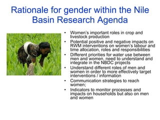 A landscape approach to rainwater management in Ethiopia:  Nile 5 – coordination and platforms