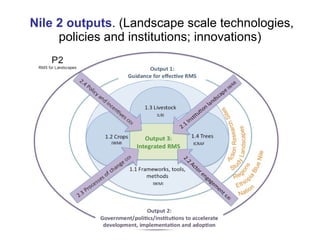 A landscape approach to rainwater management in Ethiopia:  Nile 5 – coordination and platforms