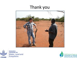 Improving agricultural water productivity through integrated termite management