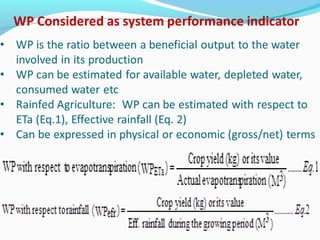 Land use and water management in rainfed agriculture for enhanced systems productivity: The case of Vertisol areas in the Blue Nile Basin