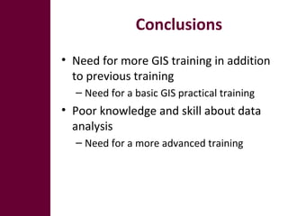 Nile BDC Knowledge Attitudes and Practices (KAP): Baseline 2011