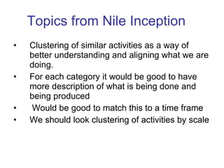 Nile Basin Development Challenge:  Brief overview 