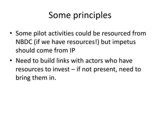 Action-oriented innovation platforms to improve rainwater management: what mechanisms do we foresee?