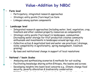Nile Basin Development Challenge: Rainwater Management Systems