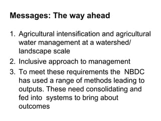 The Nile Basin Development Challenge: Part of the CGIAR Challenge Program on Water and Food