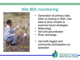 The Nile Basin Development Challenge: Part of the CGIAR Challenge Program on Water and Food