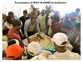 WAT-A-GAME for participatory NRM planning: Fogera case study
