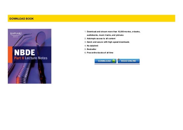 Kaplan medical nbde part 1 lecture notes download windows 7 Kaplan medical nbde part 1 lecture notes download windows 7