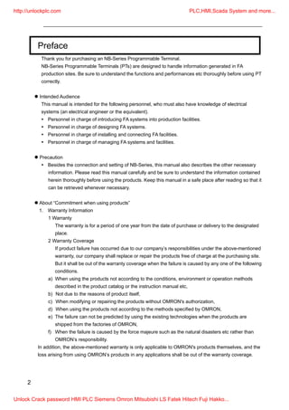 NB Designer Manual Operation [unlockplc.com] | PDF