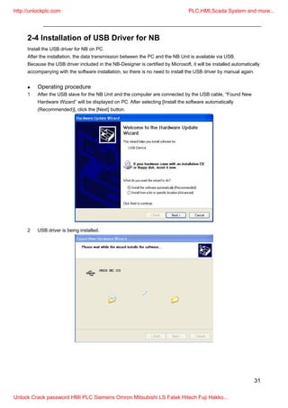 NB Designer Manual Operation [unlockplc.com] | PDF