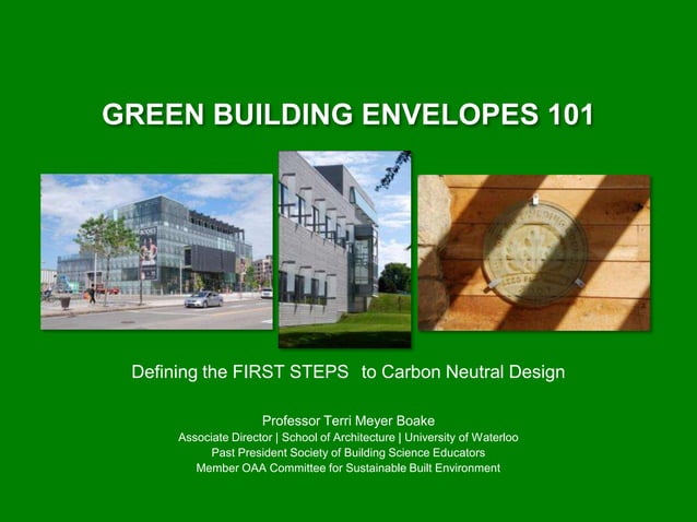 Curated visual reference: Sustainable Building Envelope Ideas Reference: Green Building Envelopes 101 From Nbec