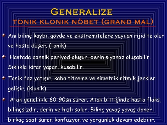 Nobet Epilepsi Status Epileptikus Fazlasi Icin Www Tipfakultesi Or